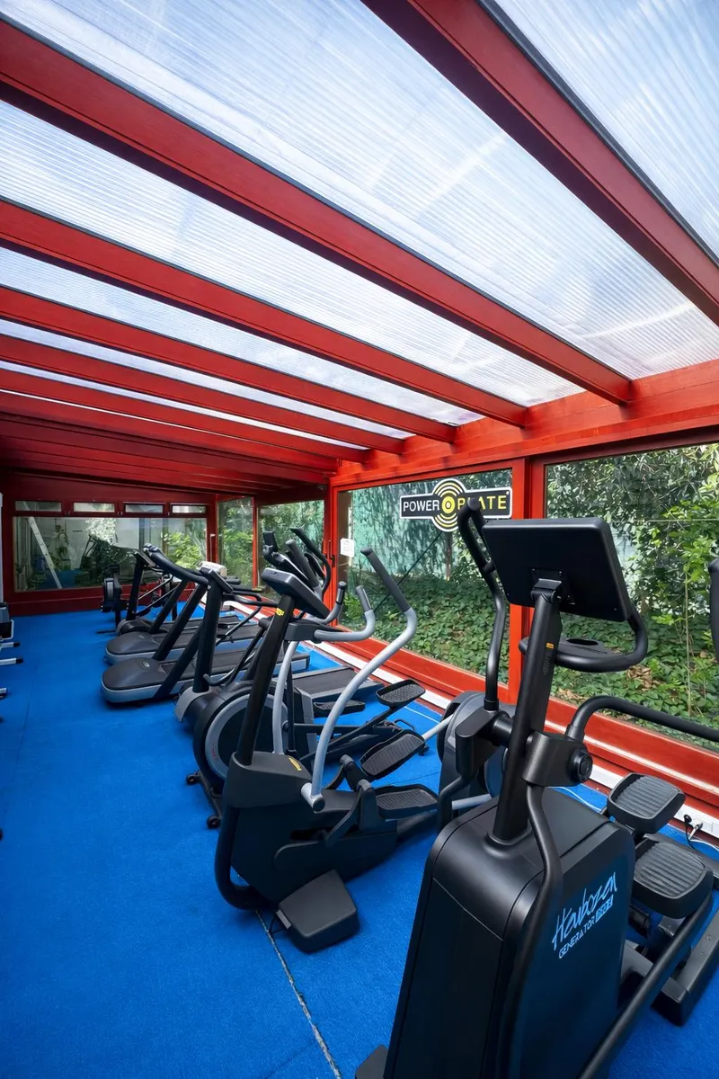 La salle de sport du club